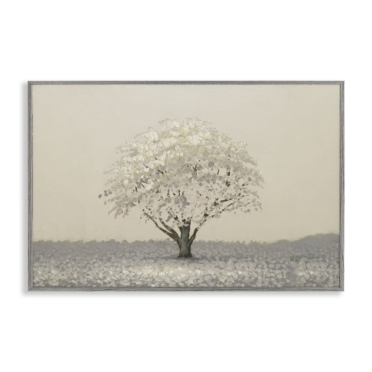 Stupell Industries Neutral Radiance Tree Framed Giclee, design by Michael Marcon